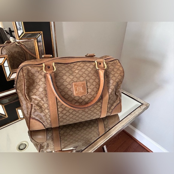 Auth Celine vintage Macadam Speedy. Similar to sz 30 in Great condition - Picture 7 of 9